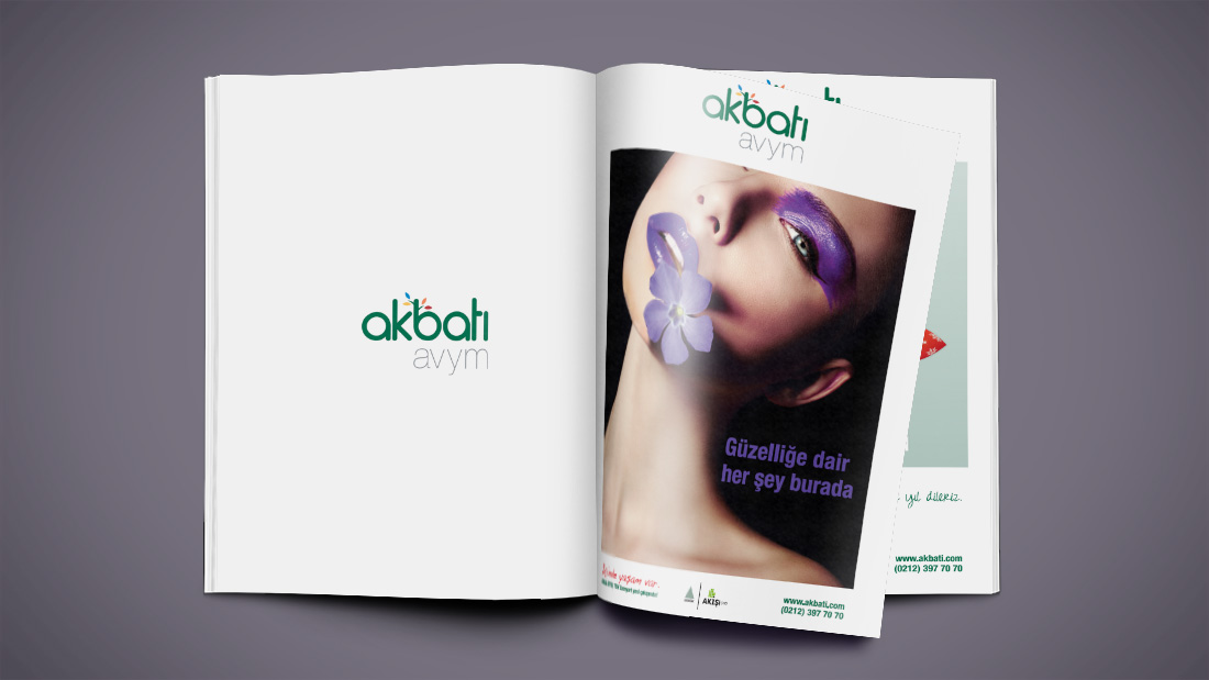 Akbatı Avym basın ilanı tasarımı