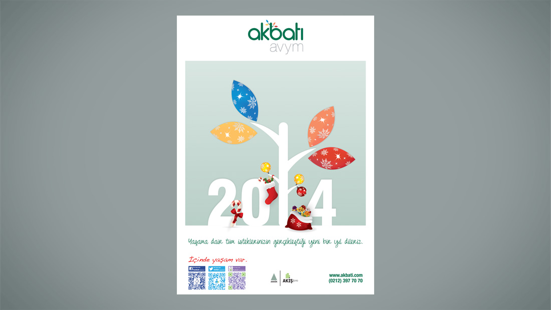 Akbatı Avym basın ilanı tasarımı