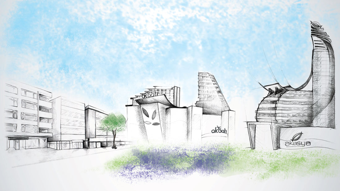 Akiş gyo basın ilanı tasarımı