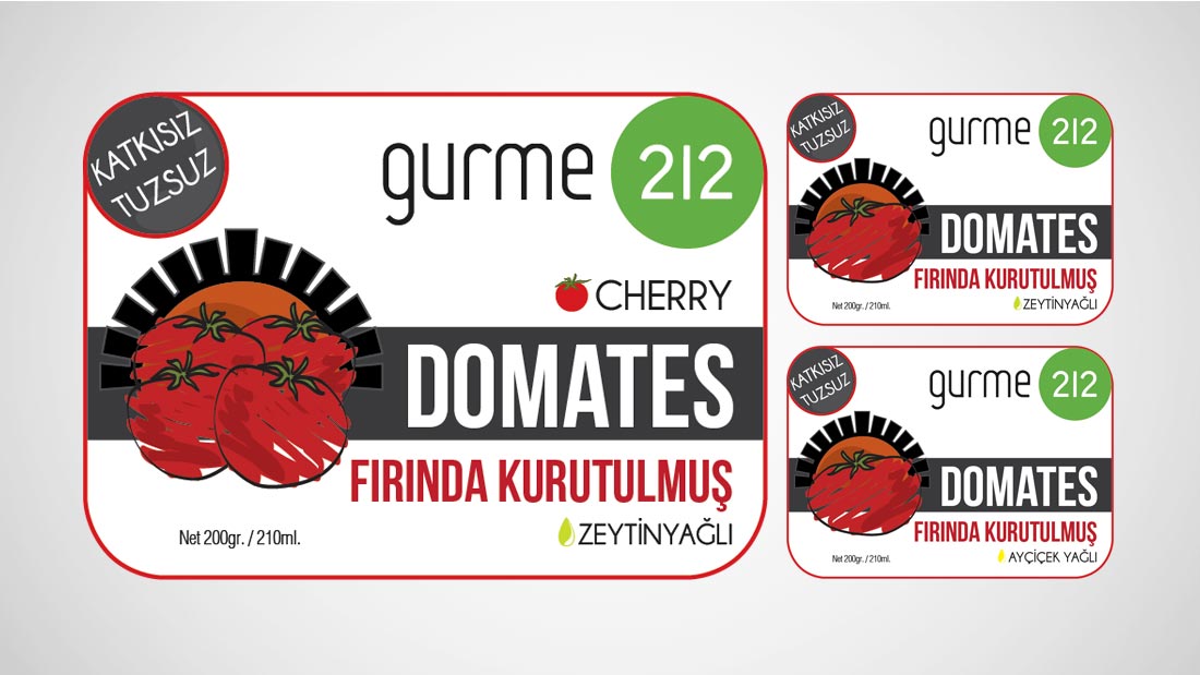 Gurme 212 ambalaj tasarımı