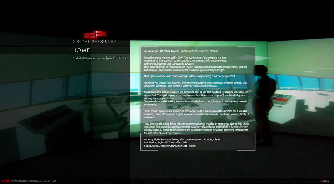 Dijital Panorama web site tasarımı